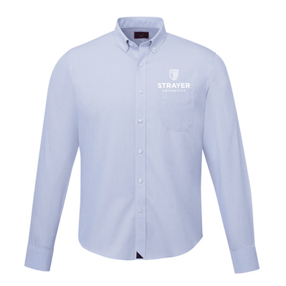 Men's UNTUCKit Hillside Select Wrinkle-Free Long Sleeve Button Up Shirt - UNTUCKit Blue