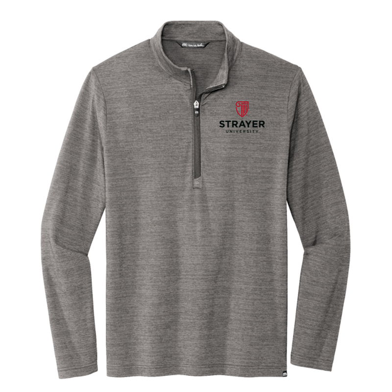 Travis Mathew Crestview 1/4-Zip - Grey Heather